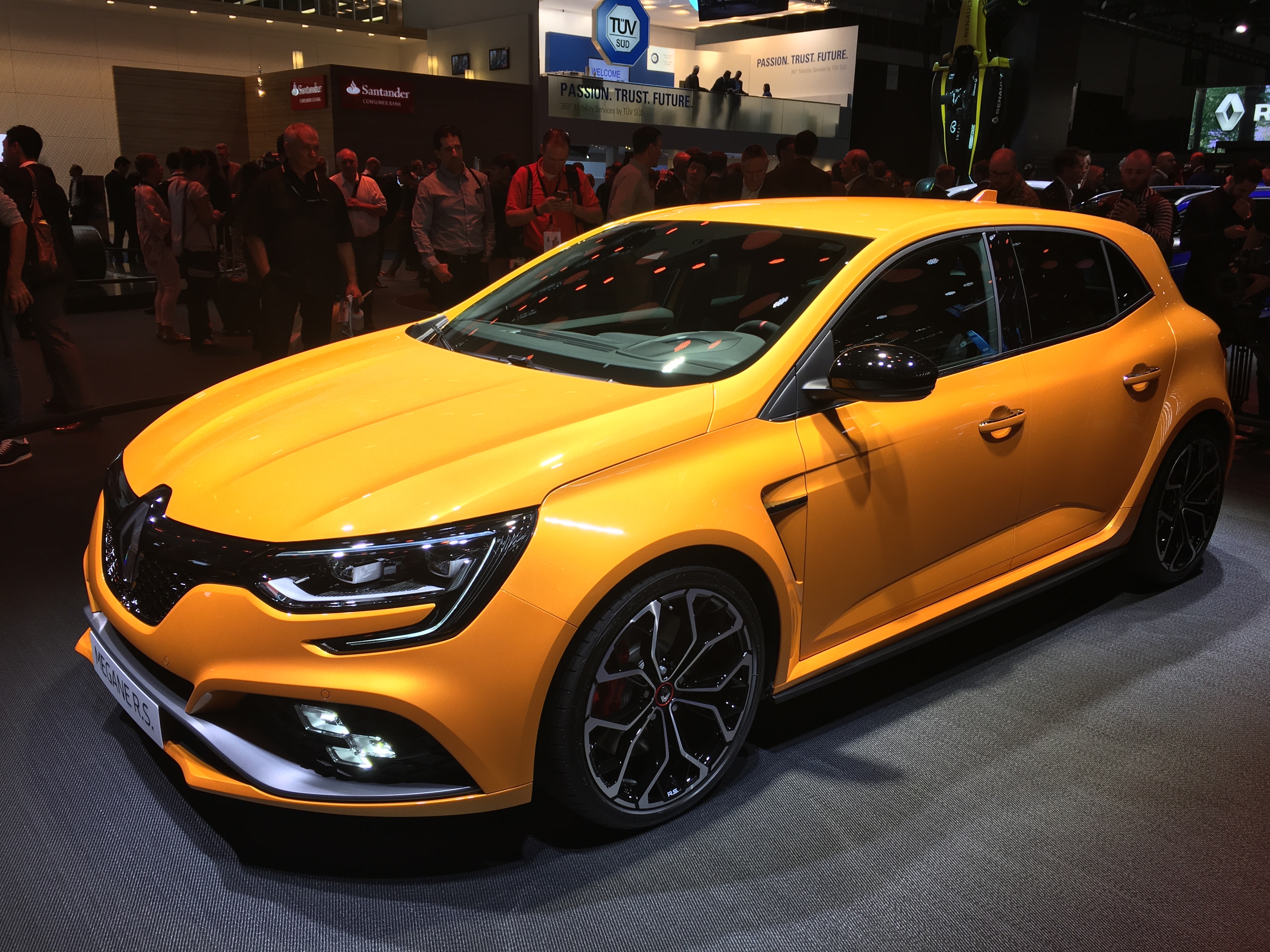 Renault Megane R.S. interior 2017