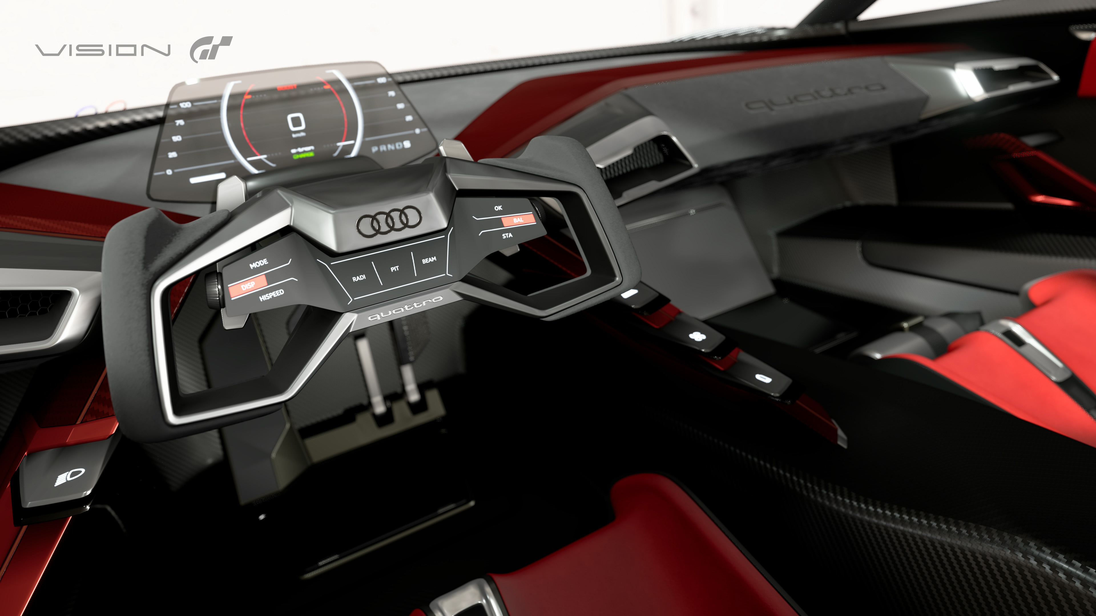 Audi e-tron interior photo