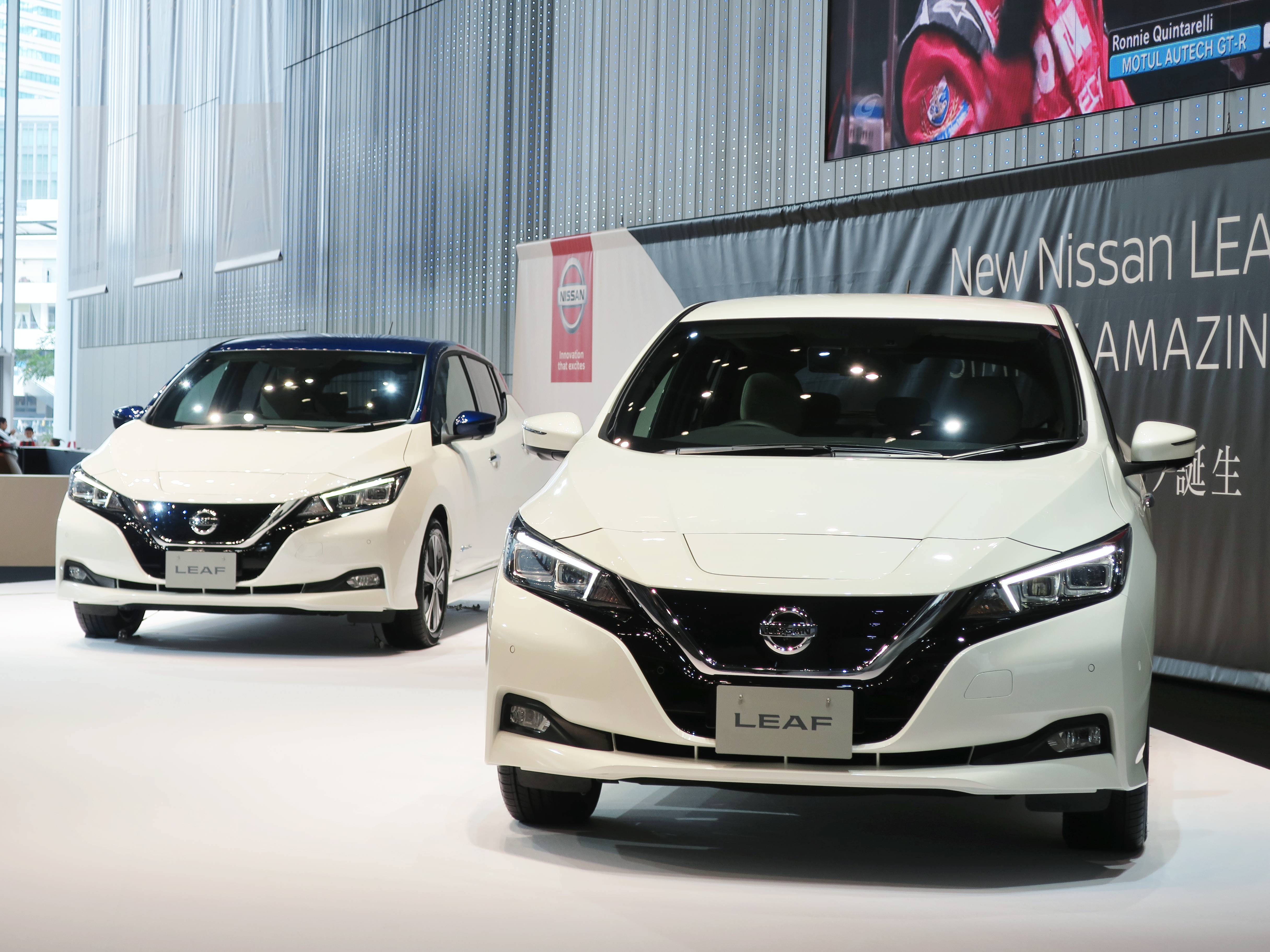 Nissan Leaf interior big