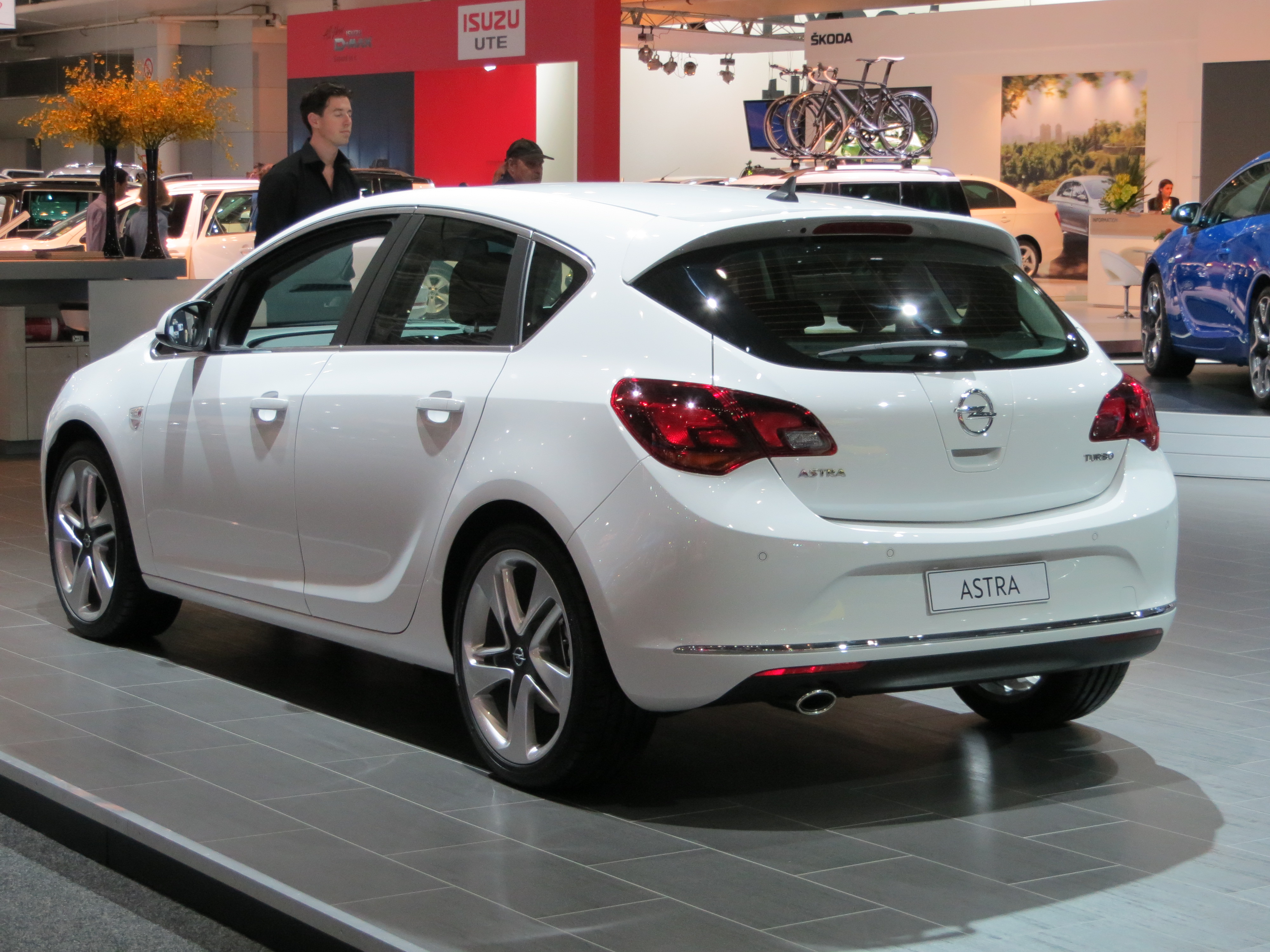 Opel Astra Hatchback 4k model