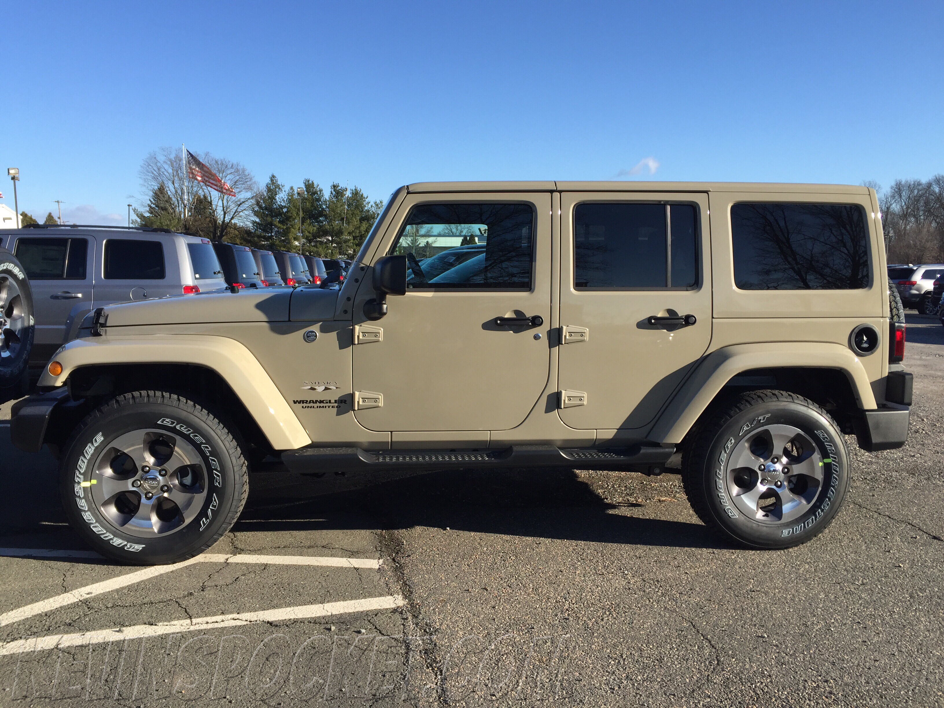 Jeep Wrangler Unlimited mod specifications
