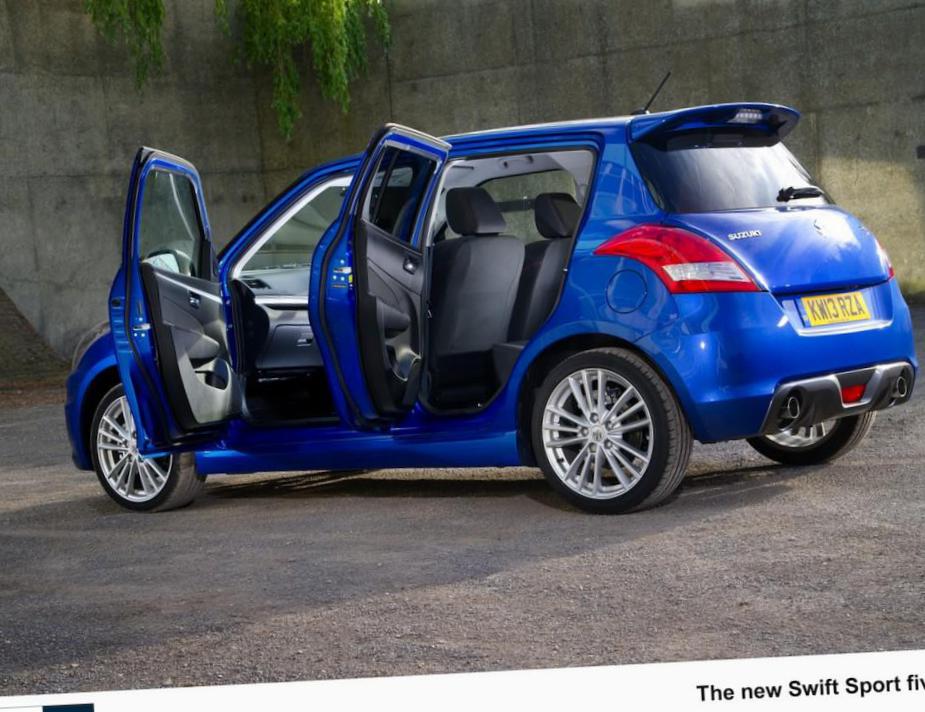 Swift Sport 5 doors Suzuki review 2012