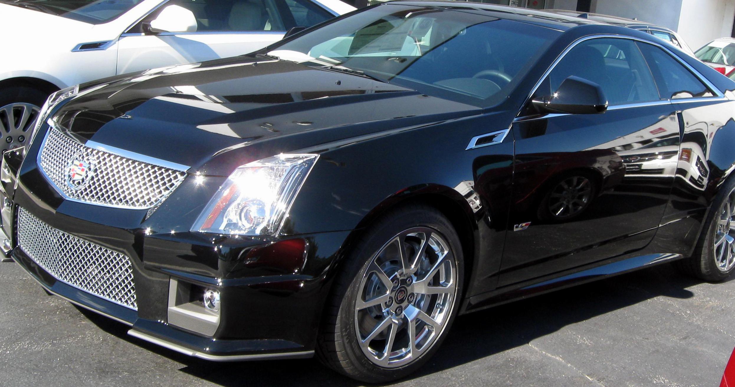 CTS-V Coupe Cadillac parts coupe