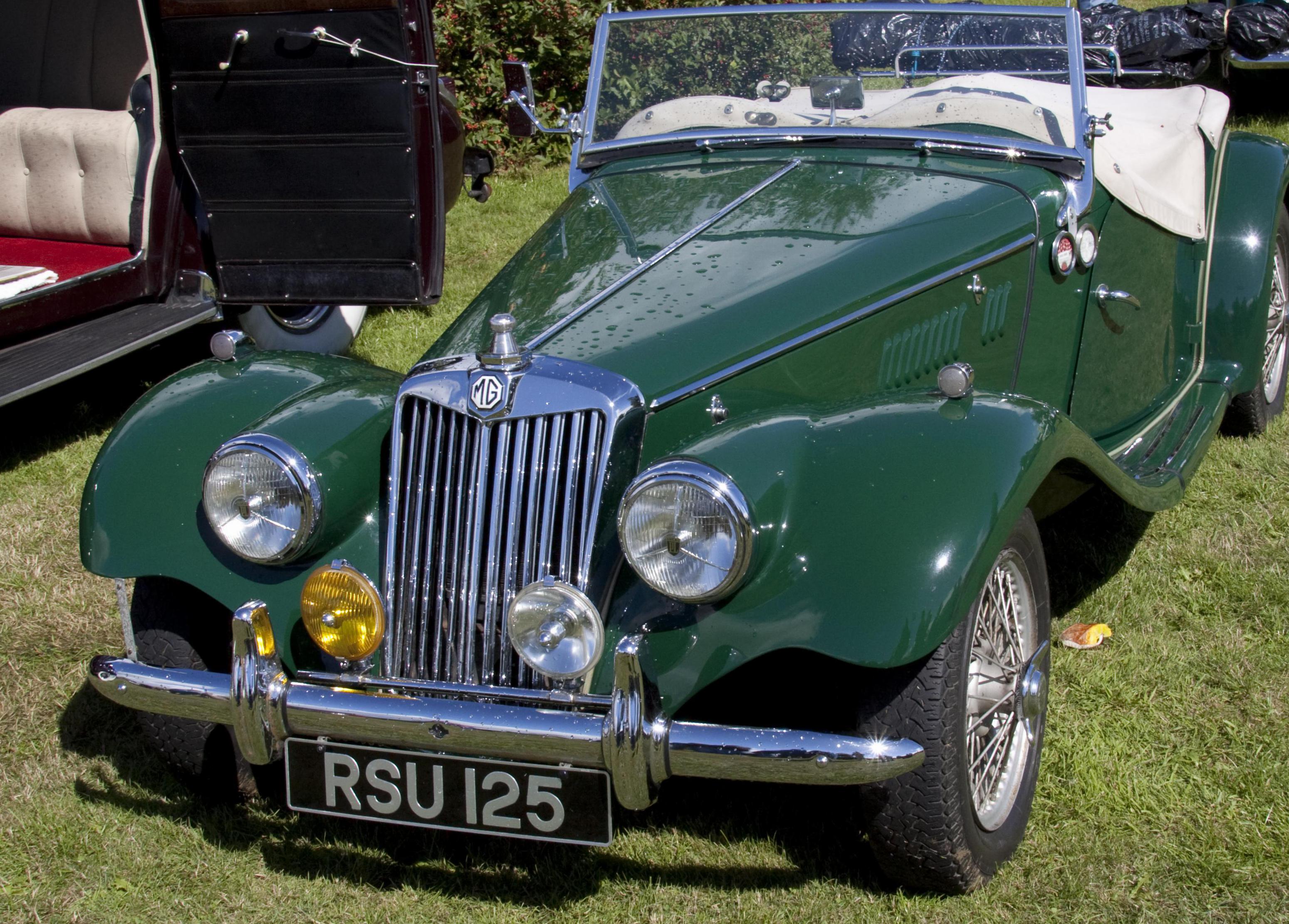 MG TF Specifications 2010