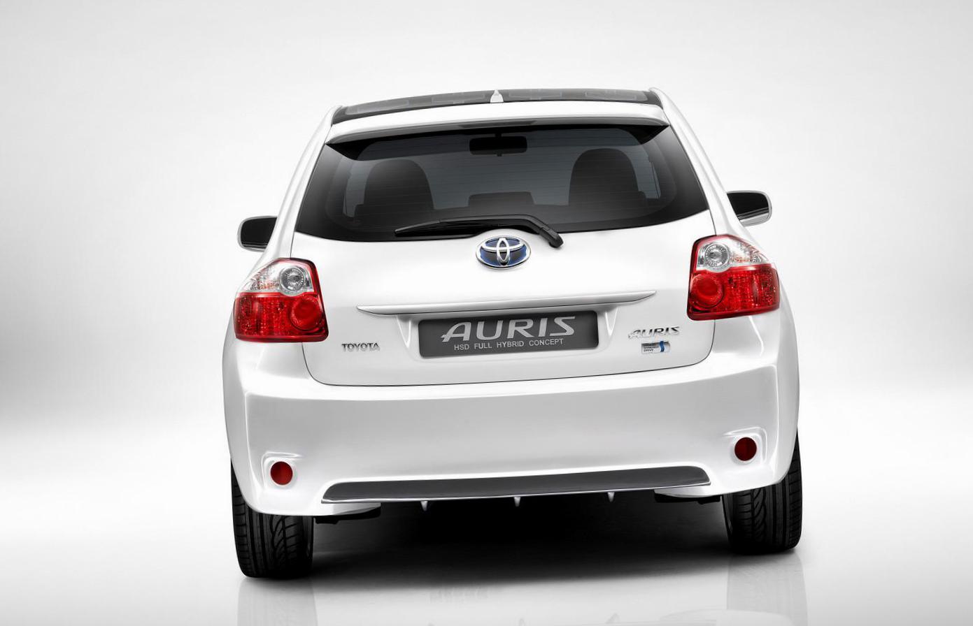 Auris Toyota Characteristics sedan