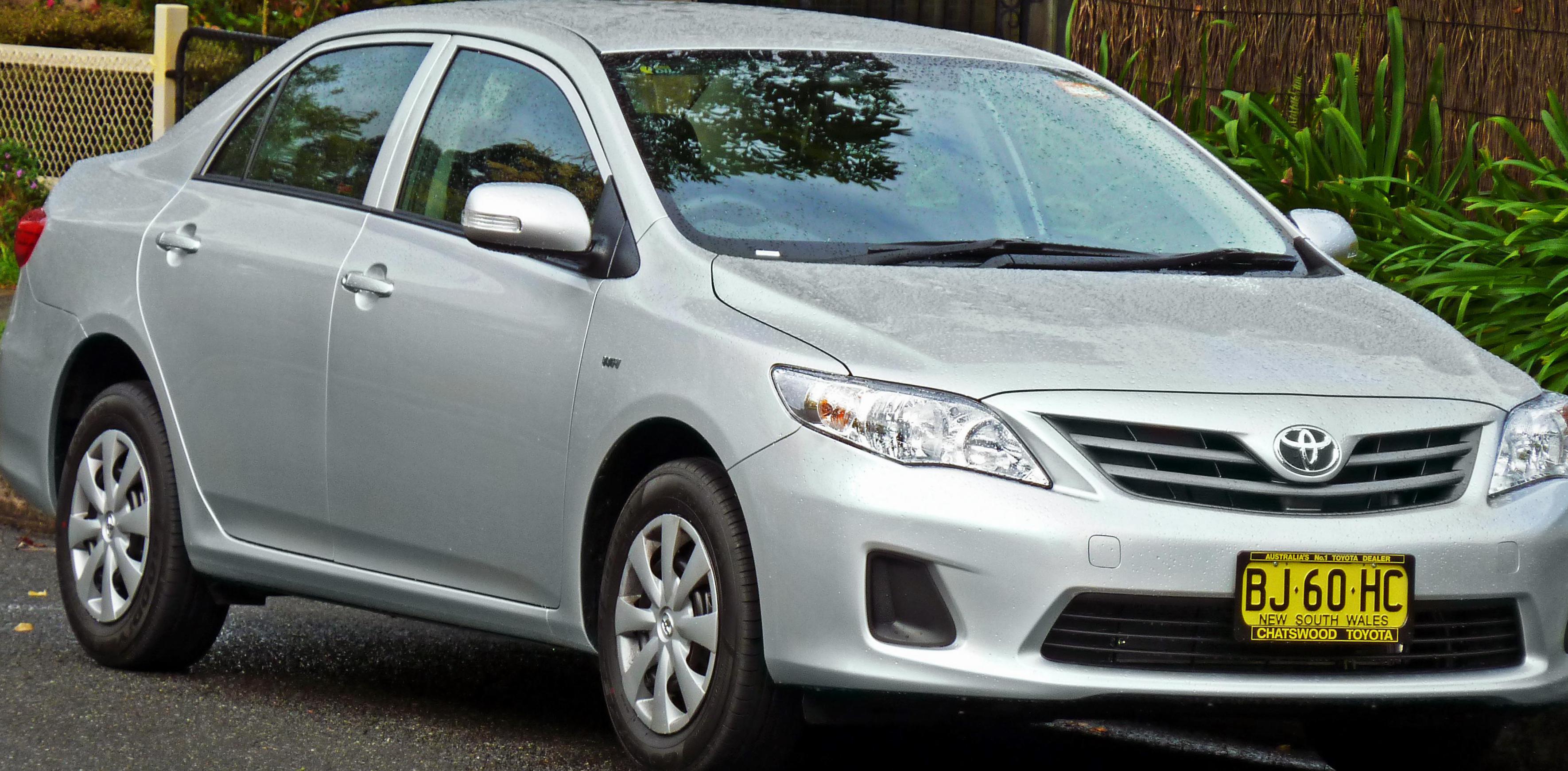 Toyota Corolla spec 2010