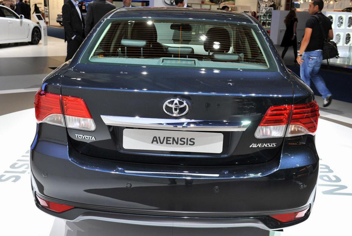 Avensis Toyota configuration 2012