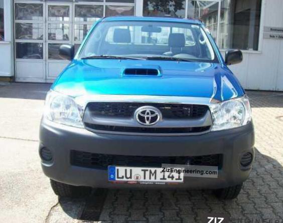 Toyota Hilux Single Cab Specification 2010