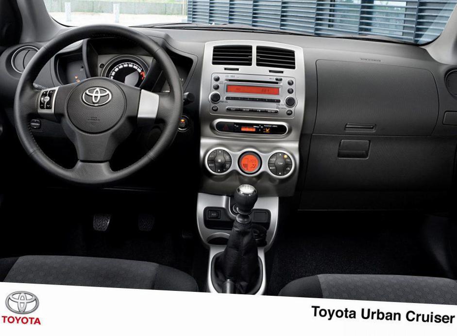 Urban Cruiser Toyota approved 2012