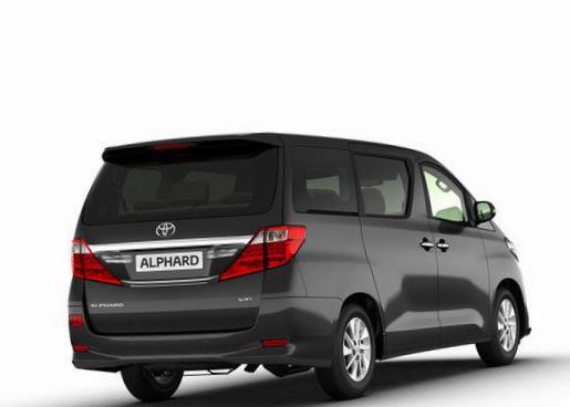 Toyota Alphard approved minivan