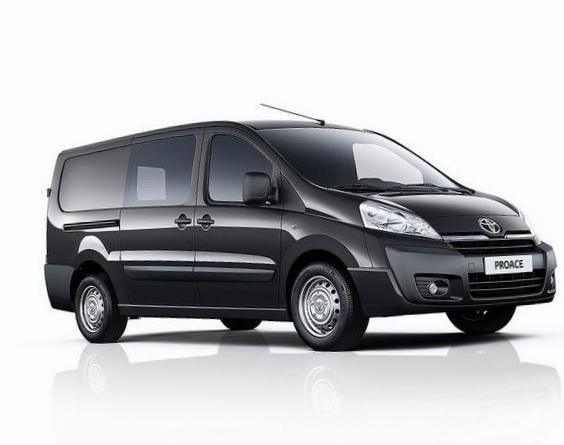 Toyota Proace Crew Cab price minivan