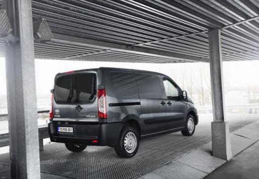 Toyota Proace Panel Van cost 2012