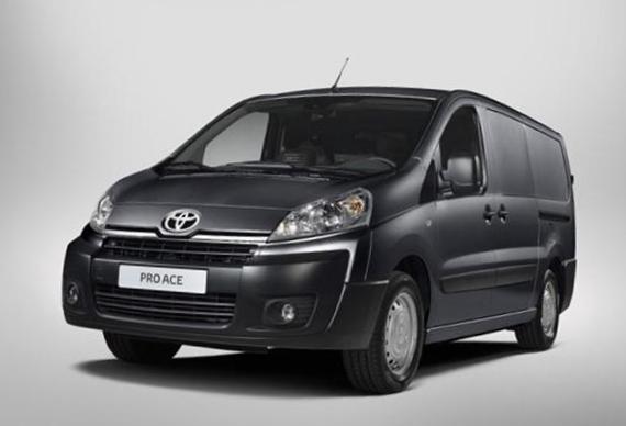 Toyota Proace Panel Van Specifications 2012