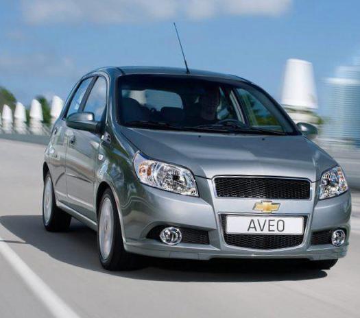 Chevrolet Aveo Hatchback 5d Specifications 2013