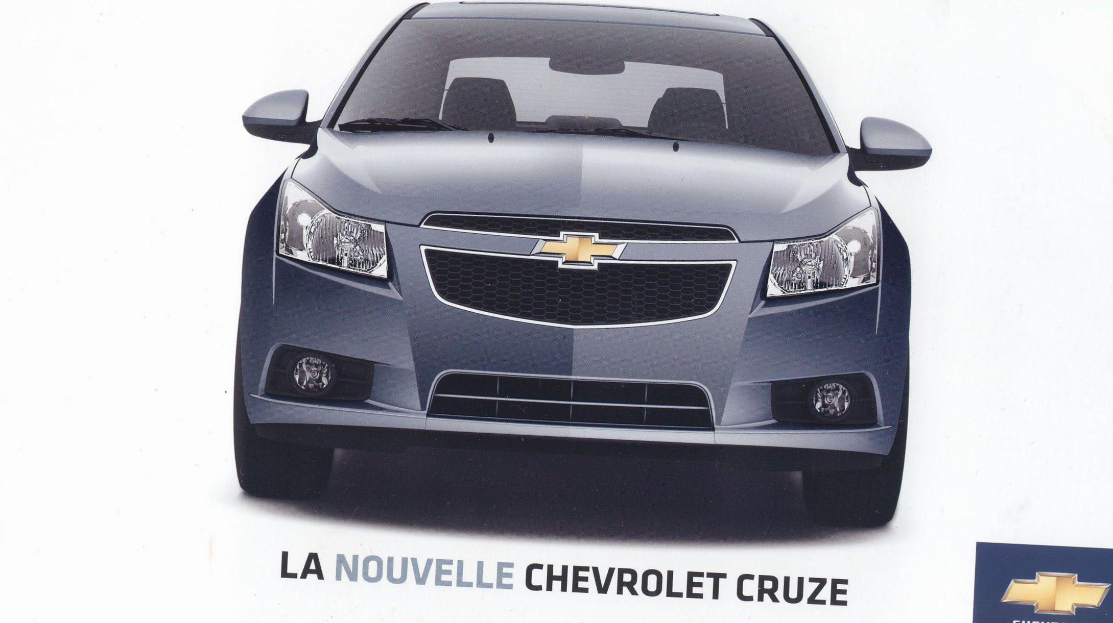 Cruze Chevrolet parts sedan