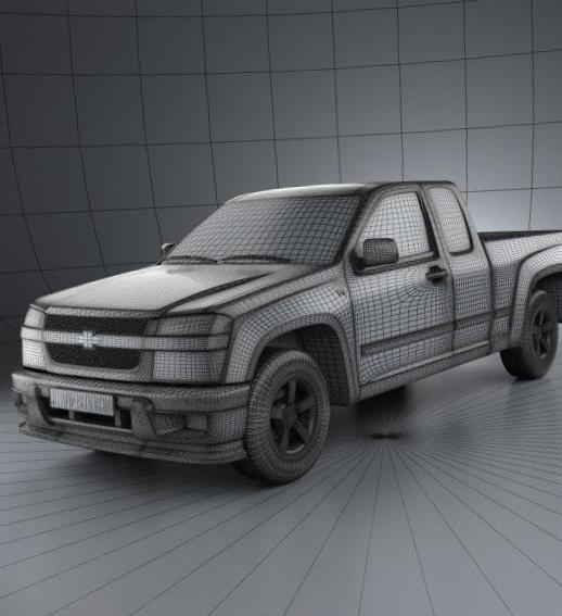 Colorado Extended Cab Chevrolet tuning pickup