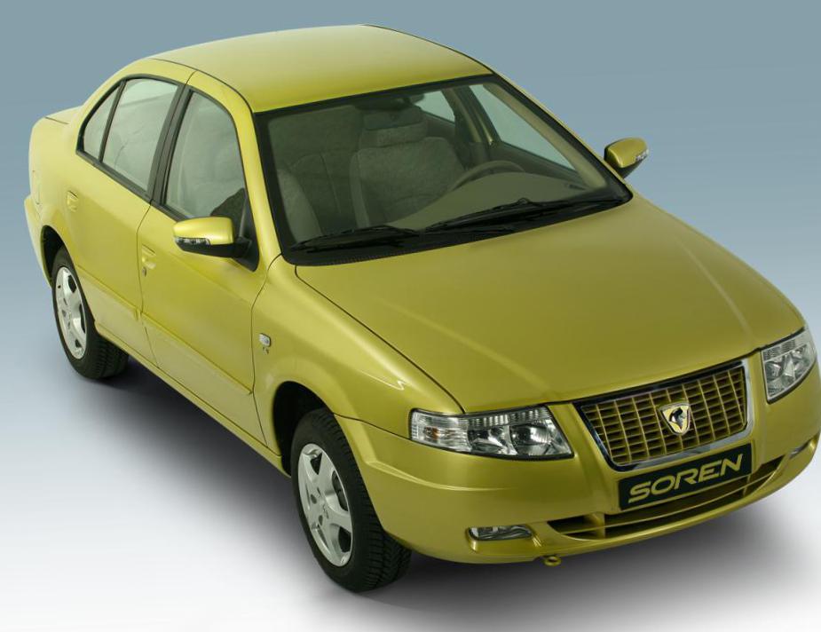 Soren ELX Iran Khodro model hatchback