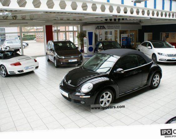 New Beetle Cabriolet Volkswagen Characteristics 2010