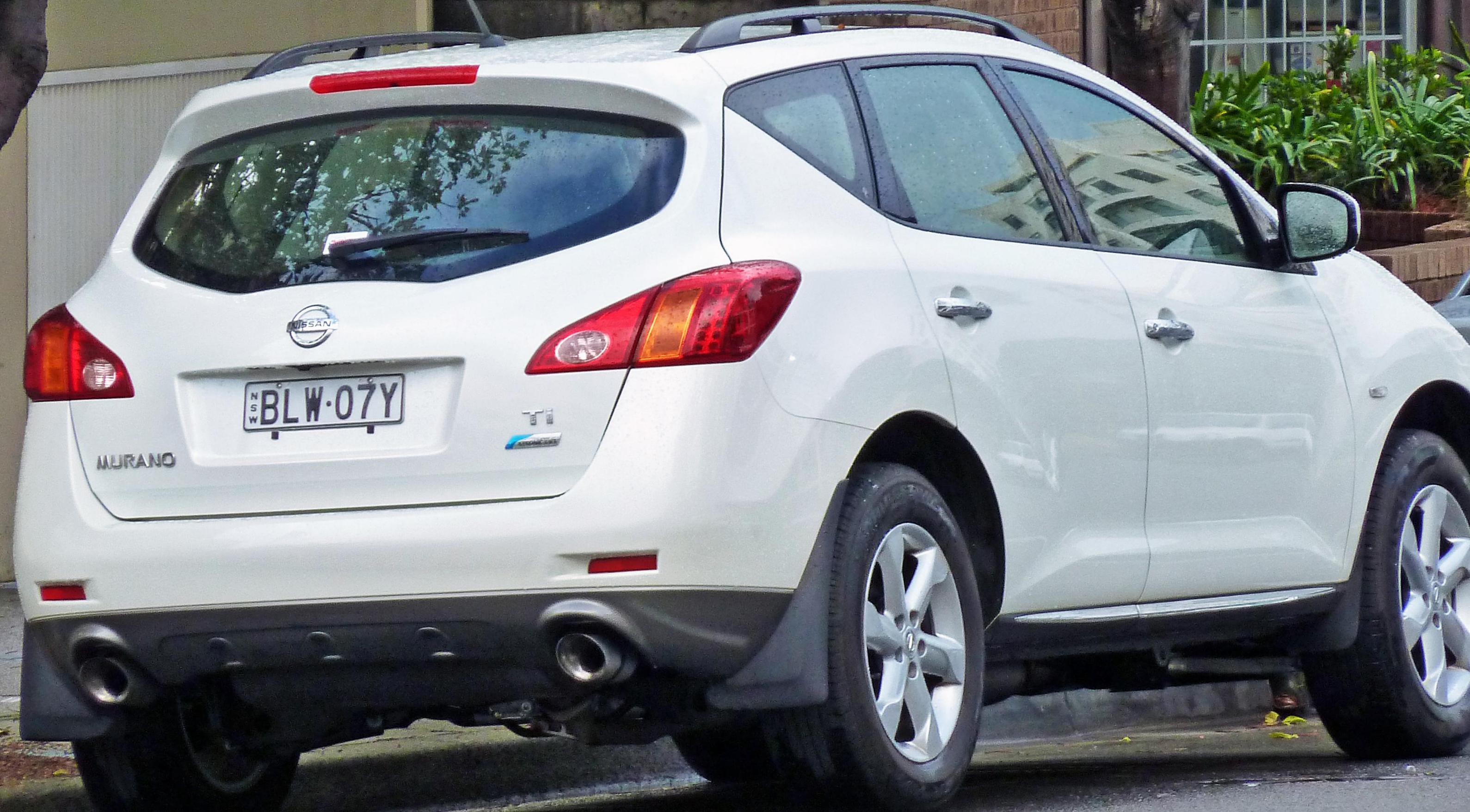 Nissan Murano Specification hatchback