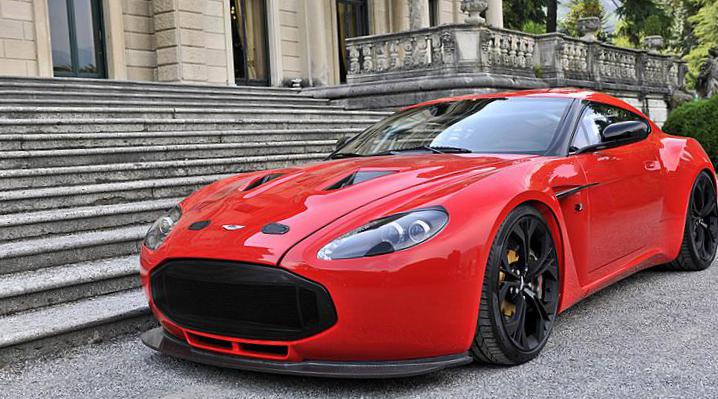V12 Zagato Aston Martin lease 2010