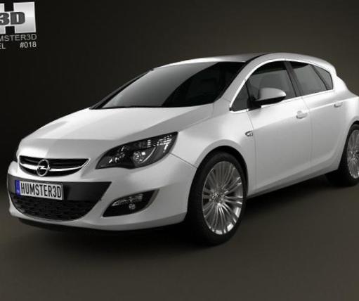 Astra J Hatchback Opel Specification 2012