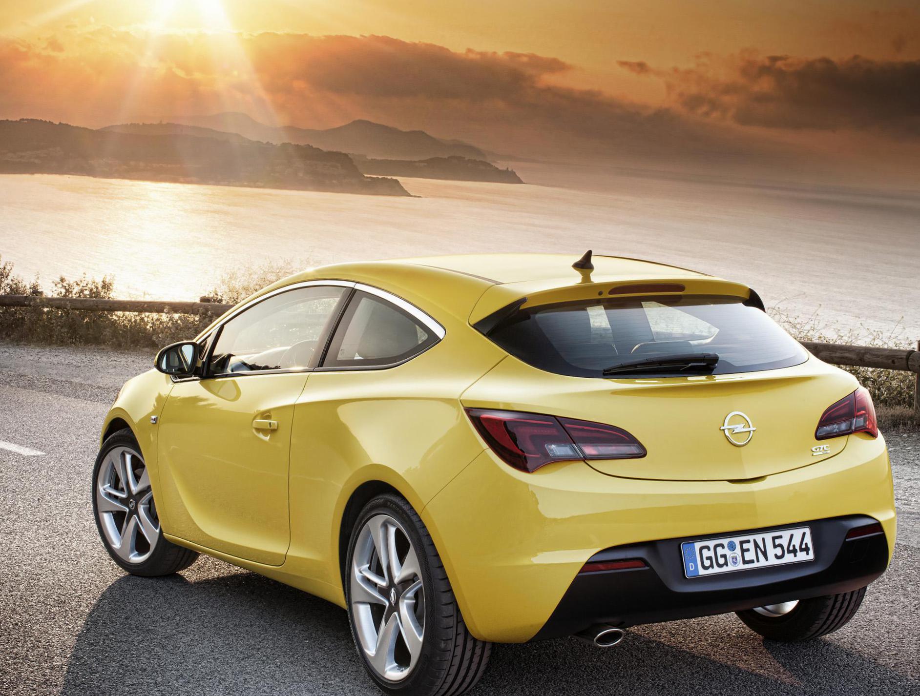 Opel Astra J GTC Characteristics hatchback