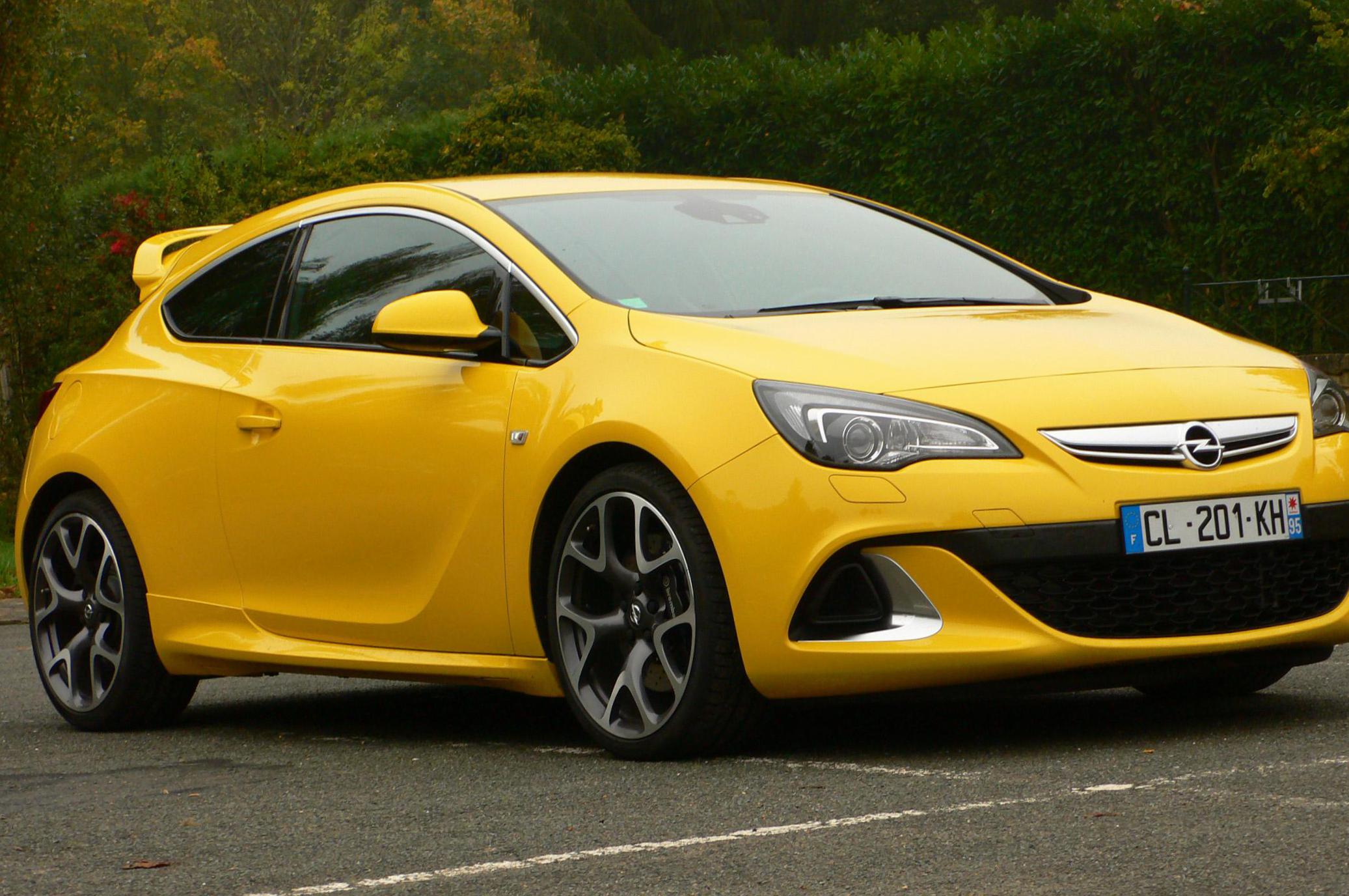 Astra J OPC Opel configuration coupe