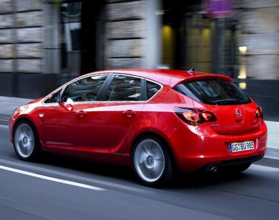 Opel Astra J Hatchback cost hatchback