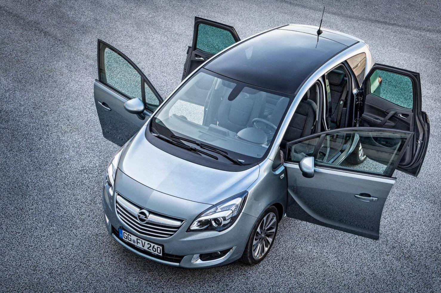 Meriva B Opel configuration 2013