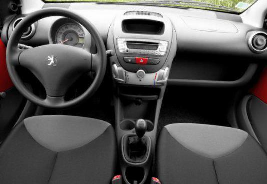 Peugeot 107 5 doors Specifications 2012