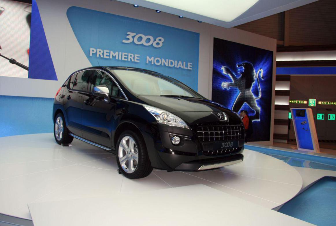 3008 Peugeot auto 2010