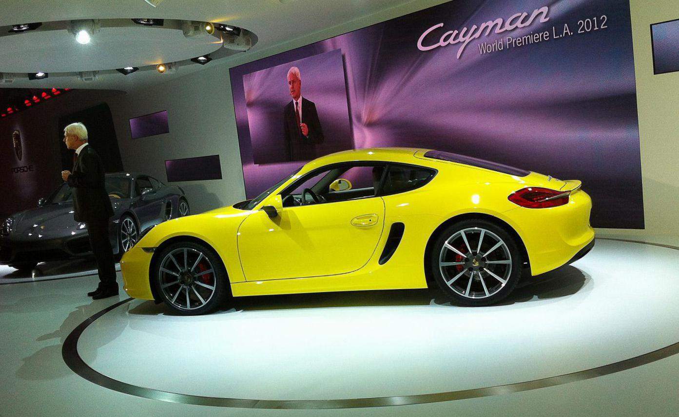 Porsche Cayman auto 2015