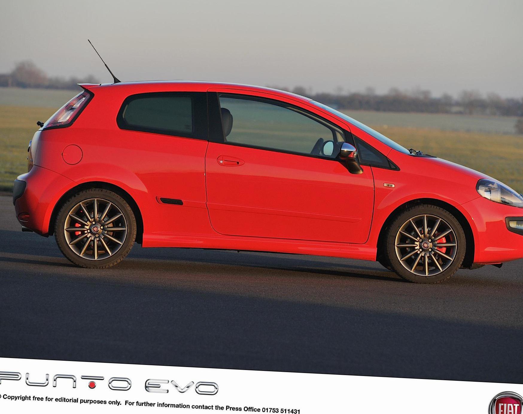 Fiat Punto Evo 3 doors Specifications 2012