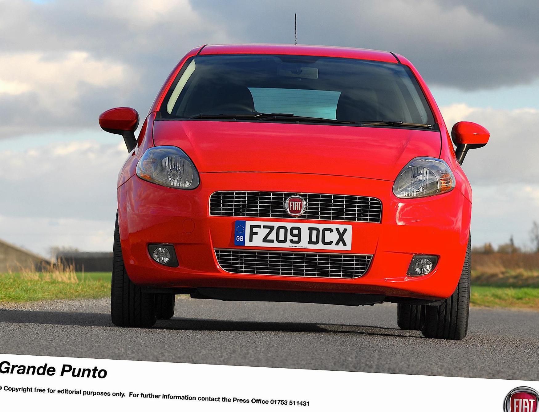Punto Evo 3 doors Fiat Characteristics 2010