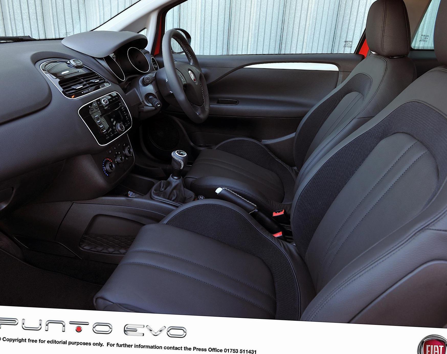 Punto Evo 3 doors Fiat specs hatchback