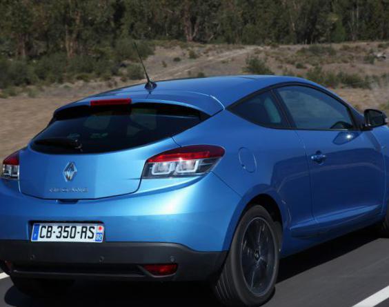 Megane Coupe Renault how mach 2010
