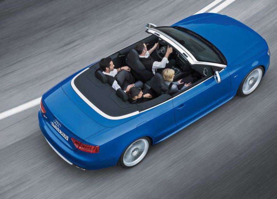 S5 Cabriolet Audi Specifications 2012