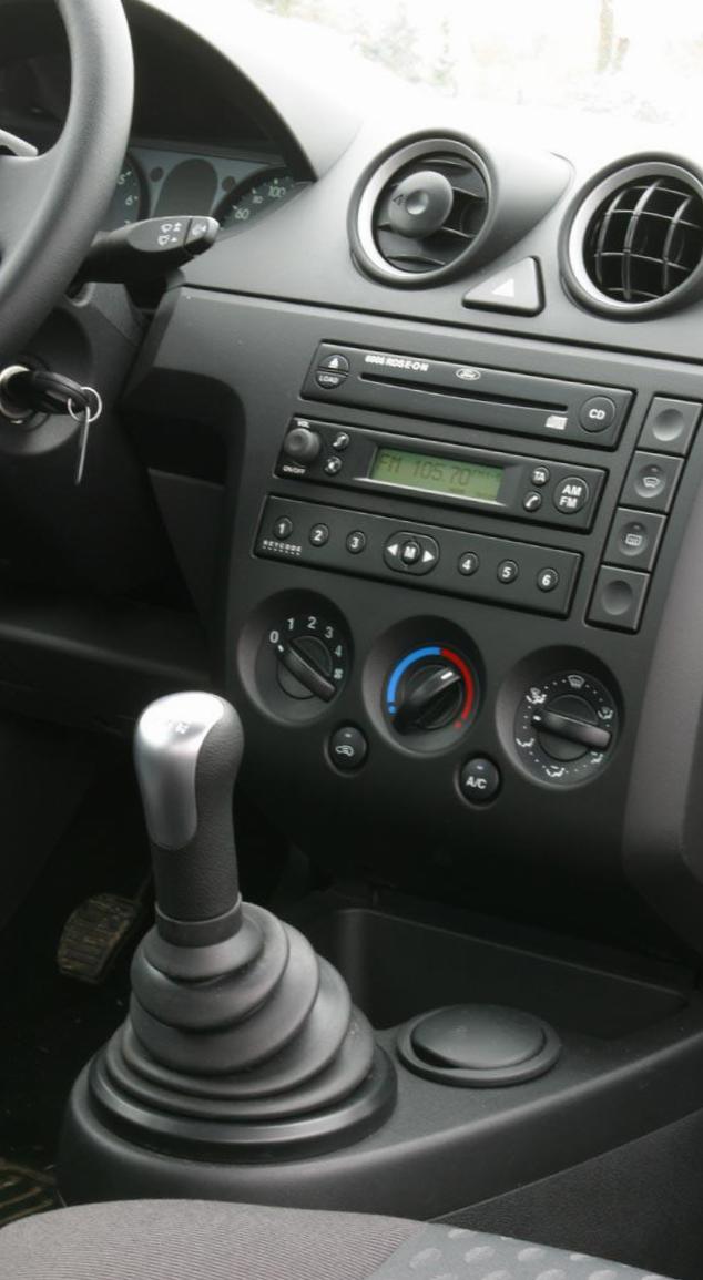 Ford Fiesta 3 doors configuration liftback