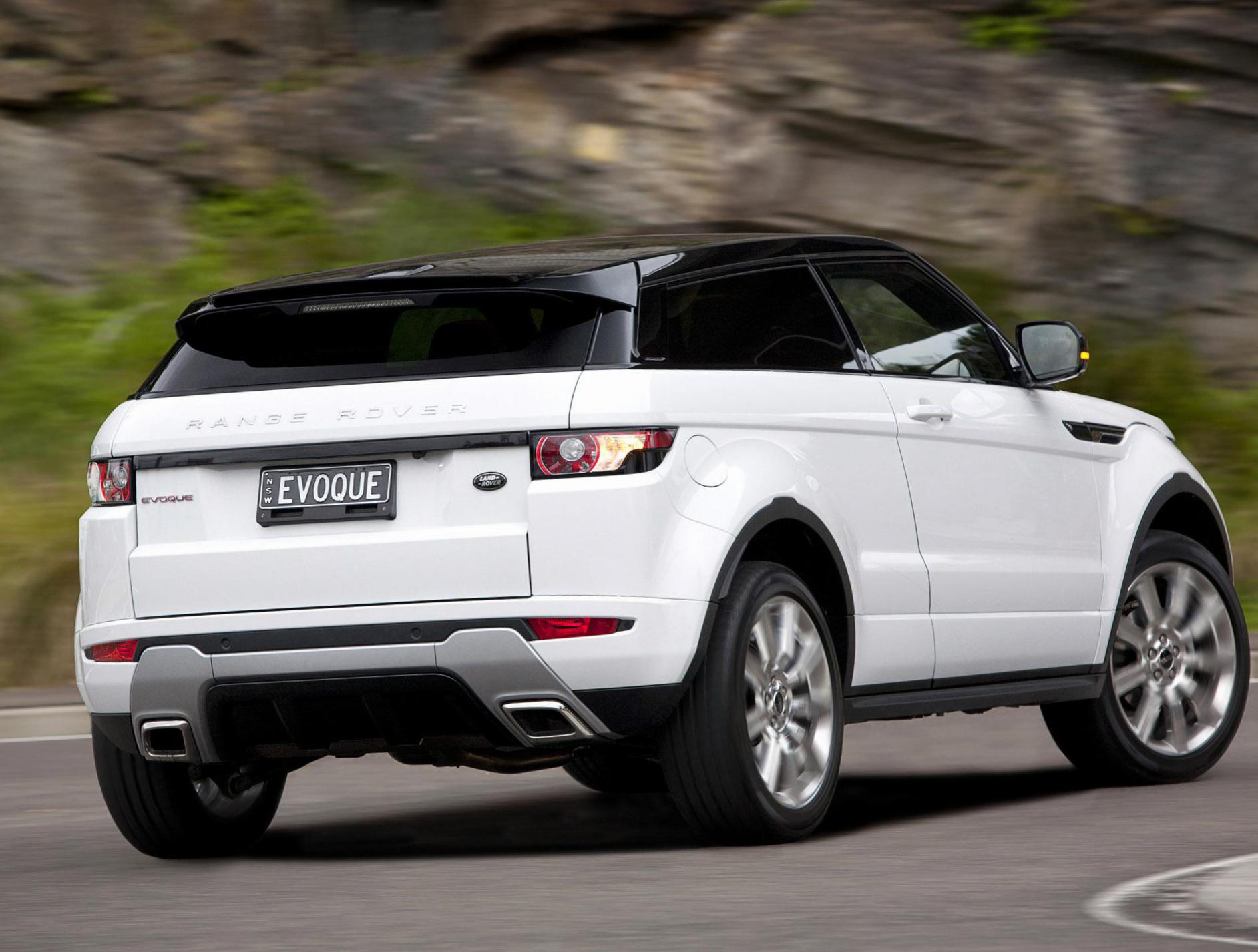 Range Rover Evoque Coupe Land Rover price 2011