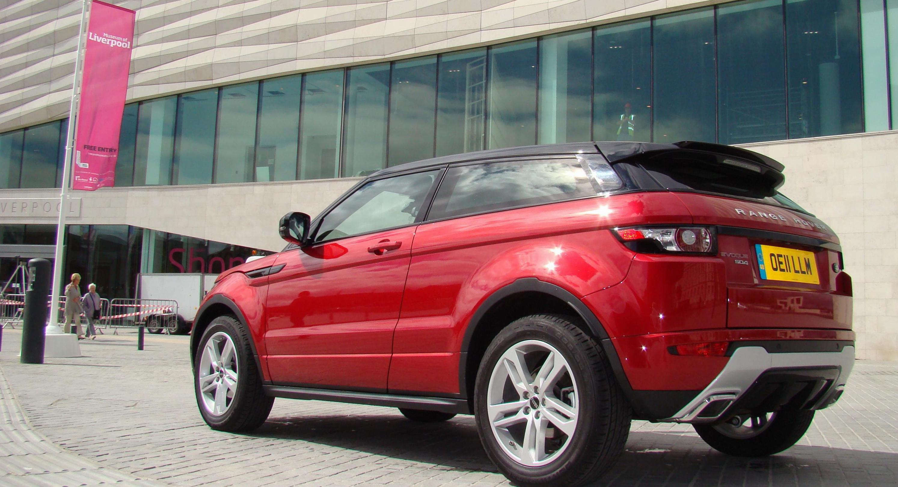 Range Rover Evoque Coupe Land Rover Specifications hatchback