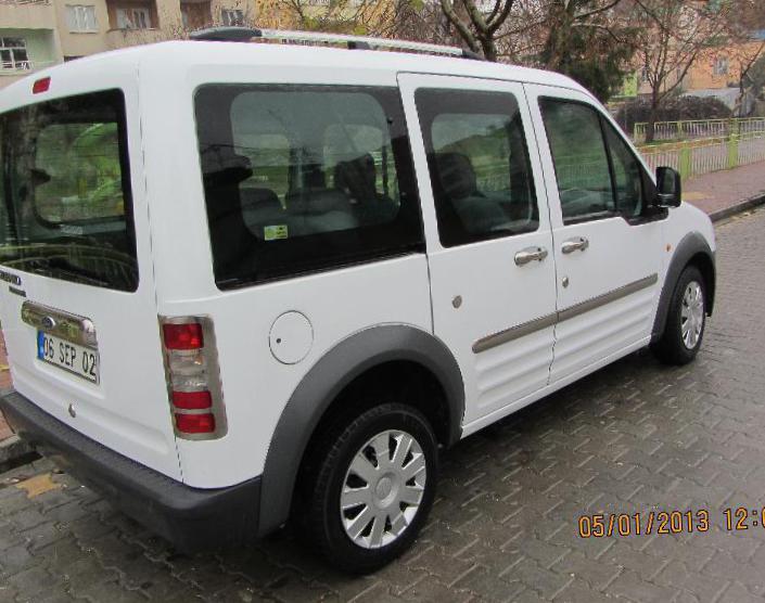 Ford Tourneo Connect how mach 2012