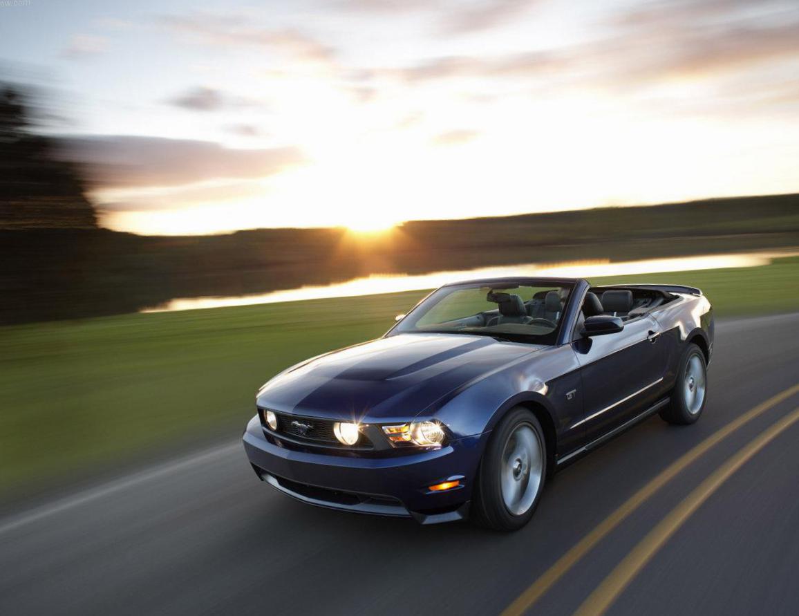 Mustang Convertible Ford Specification 2012