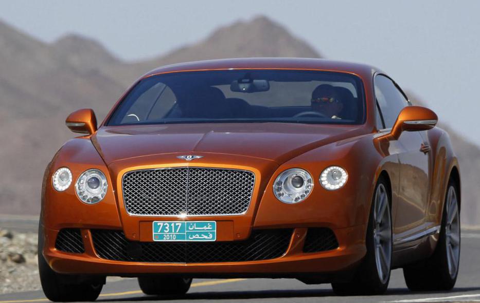 Bentley Continental GT lease 2015