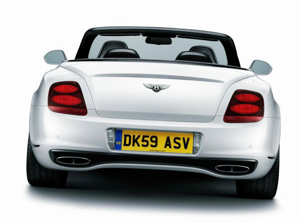 Bentley Continental Supersports Convertible models 2011