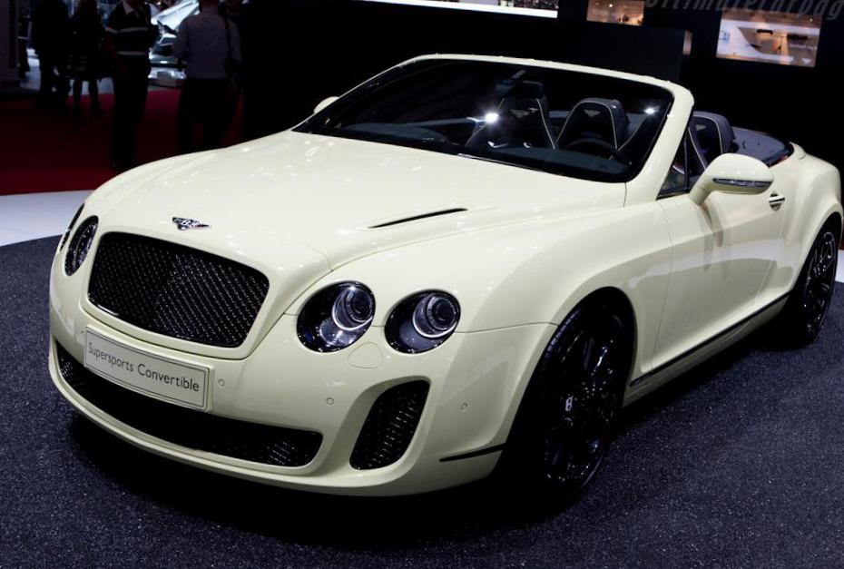 Continental Supersports Convertible Bentley for sale liftback