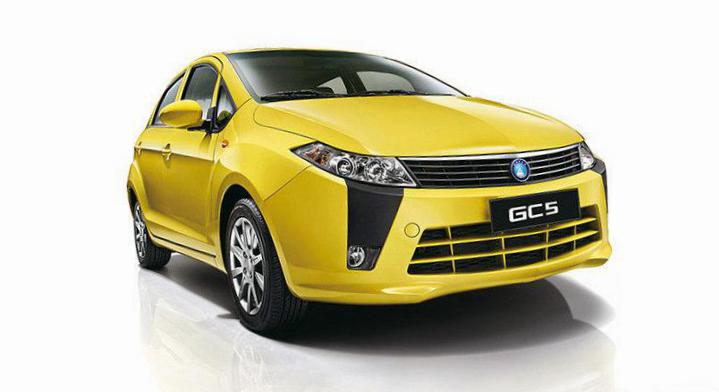 GC5 hatchback Geely configuration coupe