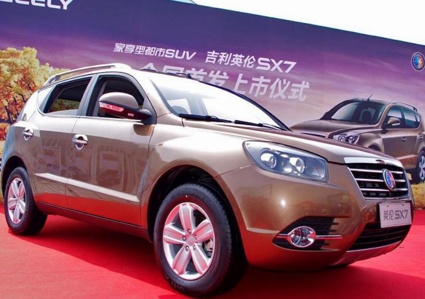 Geely SX7 Specifications 2014