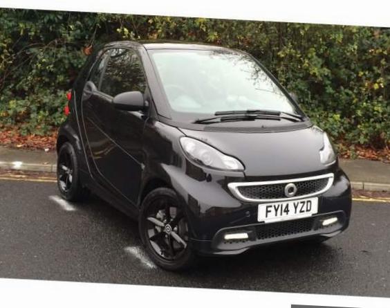 fortwo coupe smart used 2012