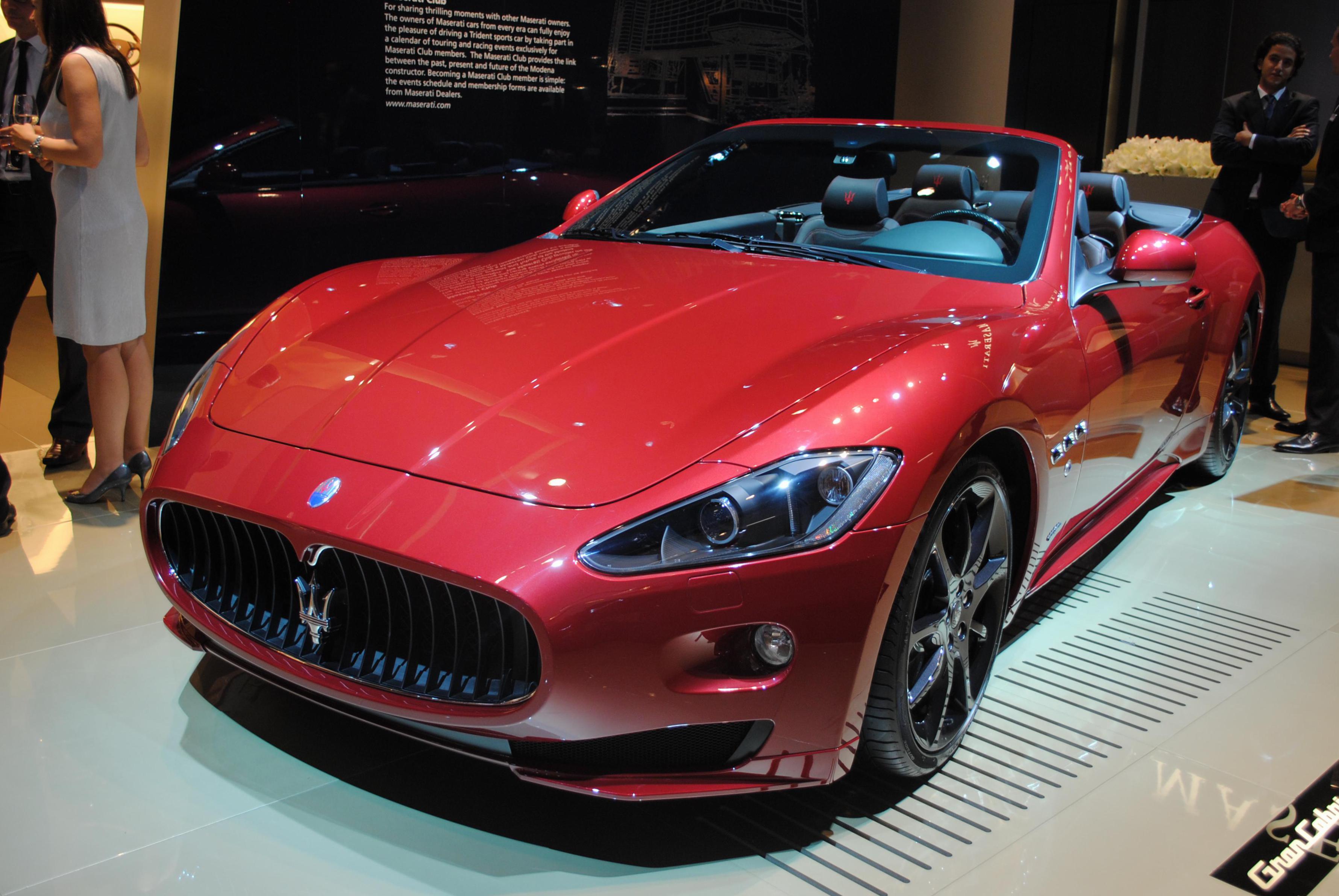 Maserati GranCabrio Sport cost 2013