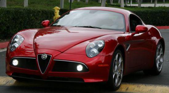 8C Competizione Alfa Romeo used sedan